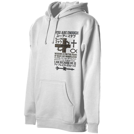 “I Am Forgiven” Embroidered Premium hoodie