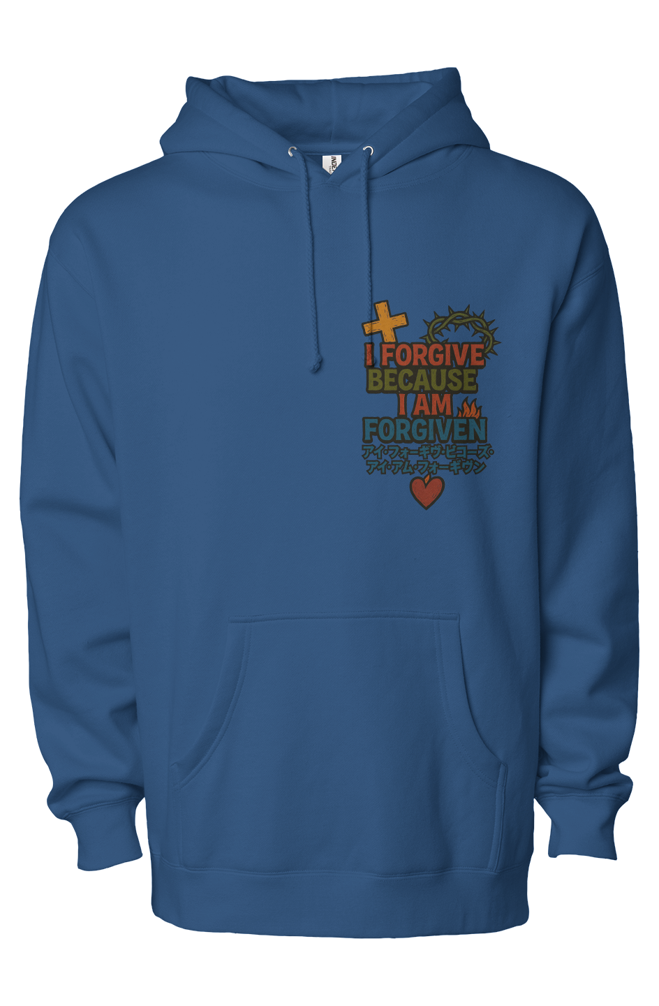 “Faith Over Fear” Premium Embroidered hoodie