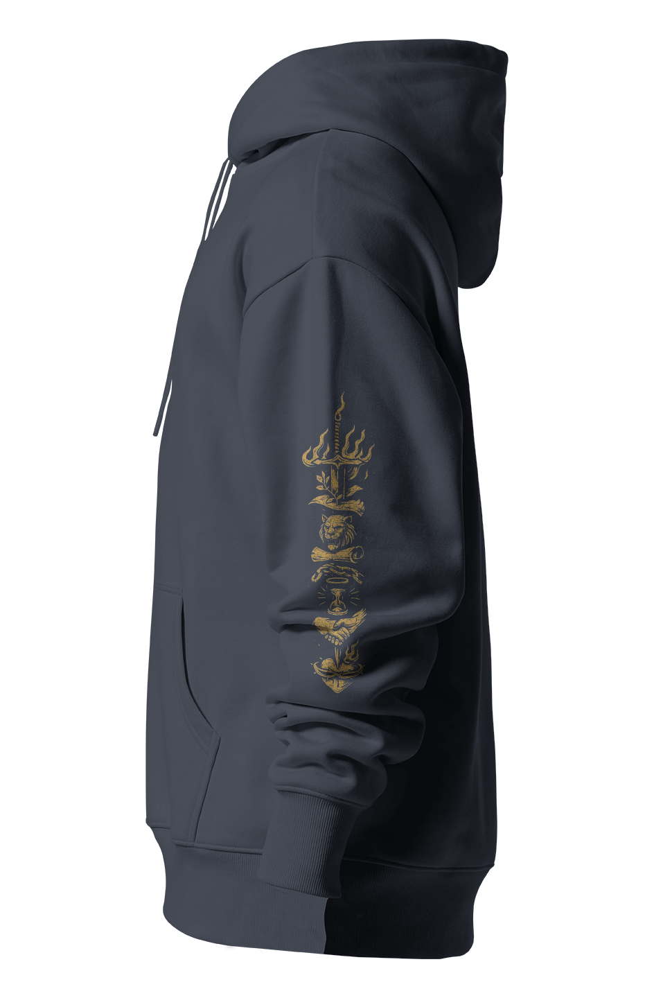 Build the Spirit – ビルド ザ スピリット MENS HEAVY LUXURY EMBROIDERED HOODIE