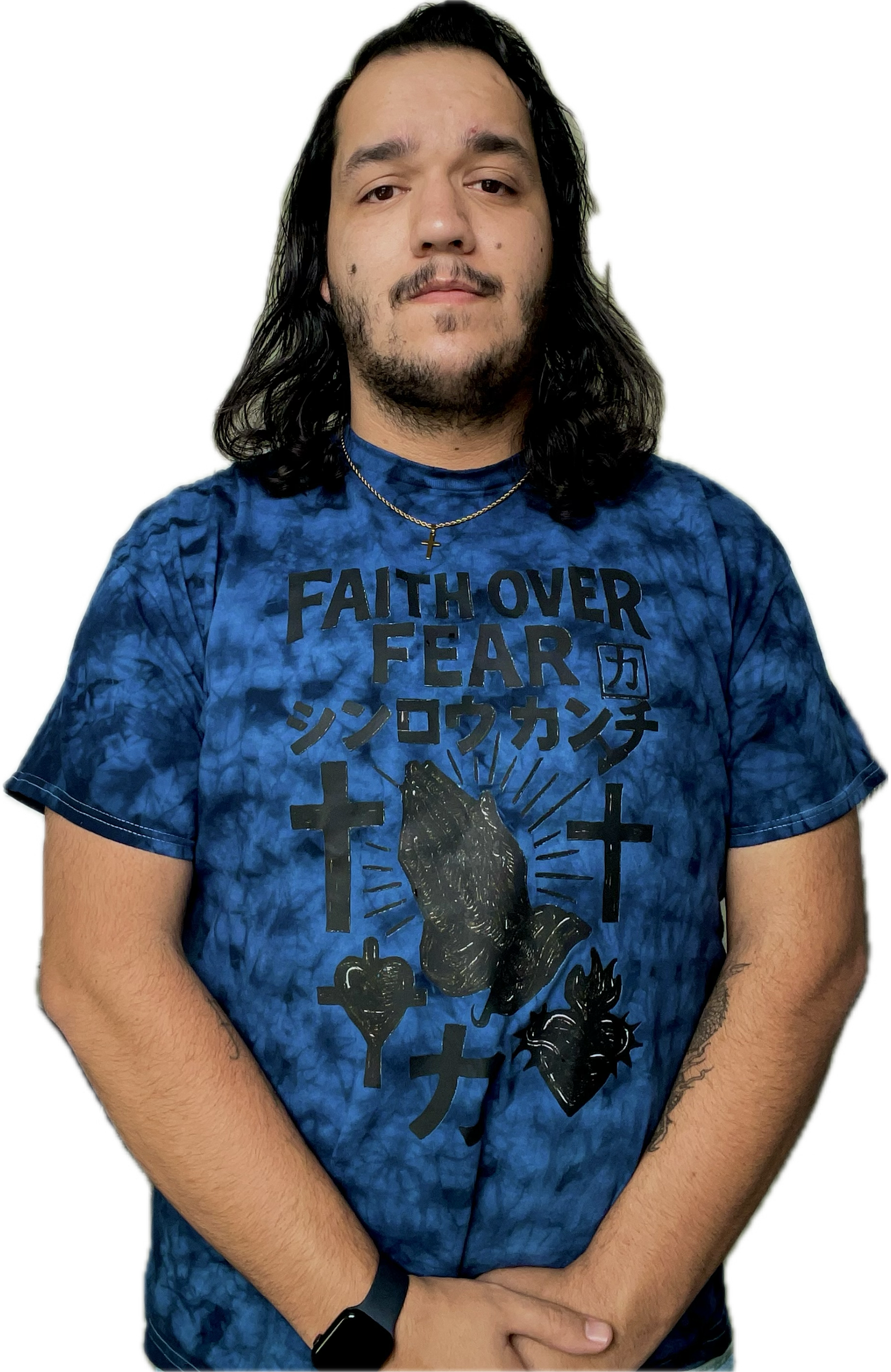 “Faith Over Fear” Crystal Wash T-Shirt